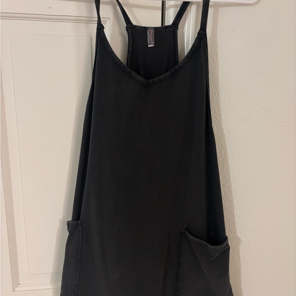FP Movement by Free People Black Romper